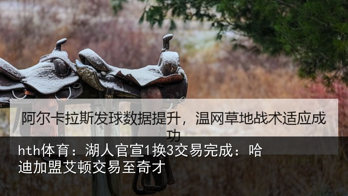 hth体育：湖人官宣1换3交易完成：哈迪加盟艾顿交易至奇才